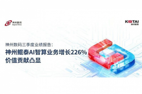 leyu.乐鱼数码三季度业绩报告：神州AI智算业务增长226%，价值贡献凸显
